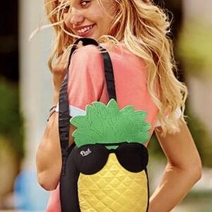PINK Victoria's Secret Cooler Pineapple Crossbody Bag